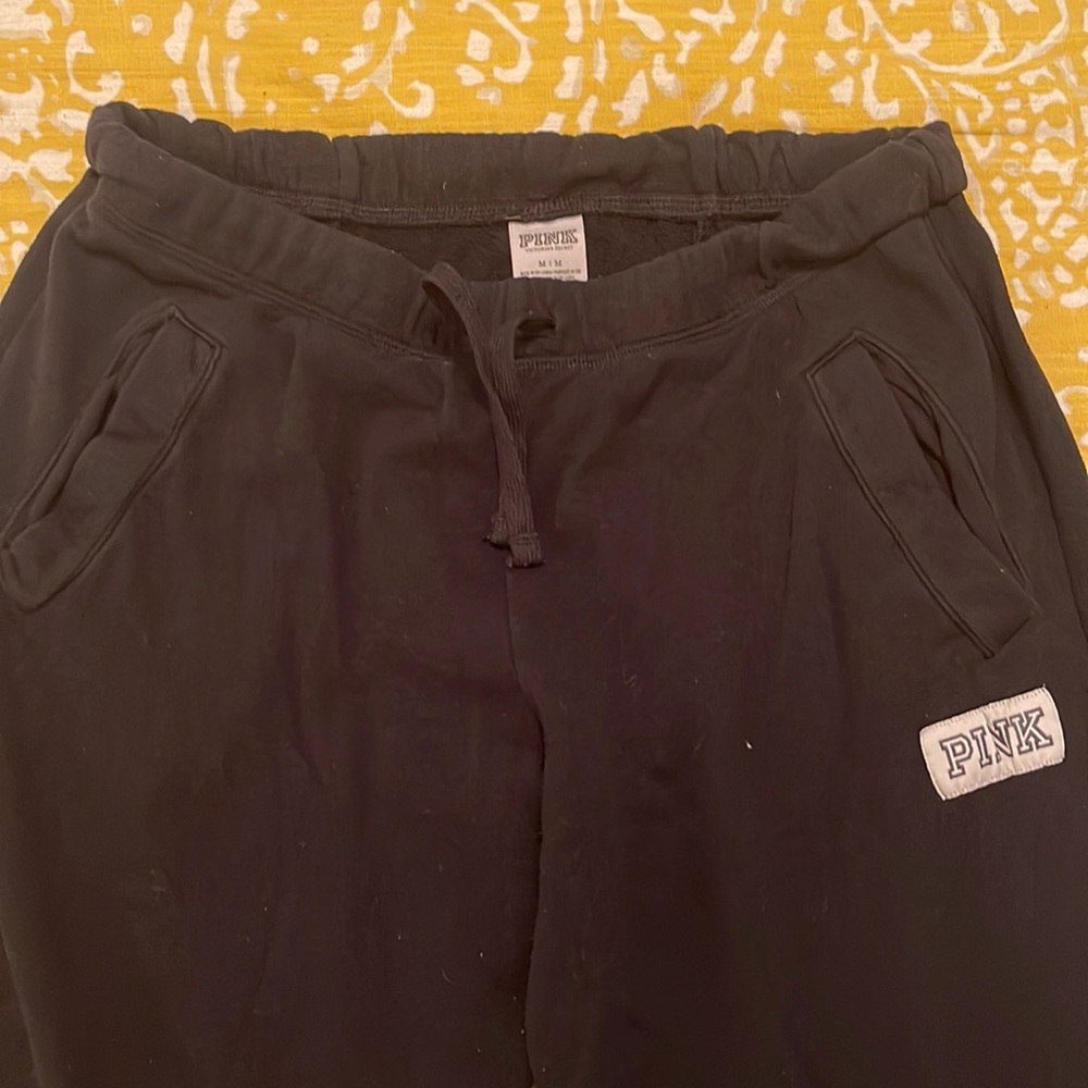 Victoria’s Secret PINK- Wide Leg Sweat Pants Sz M